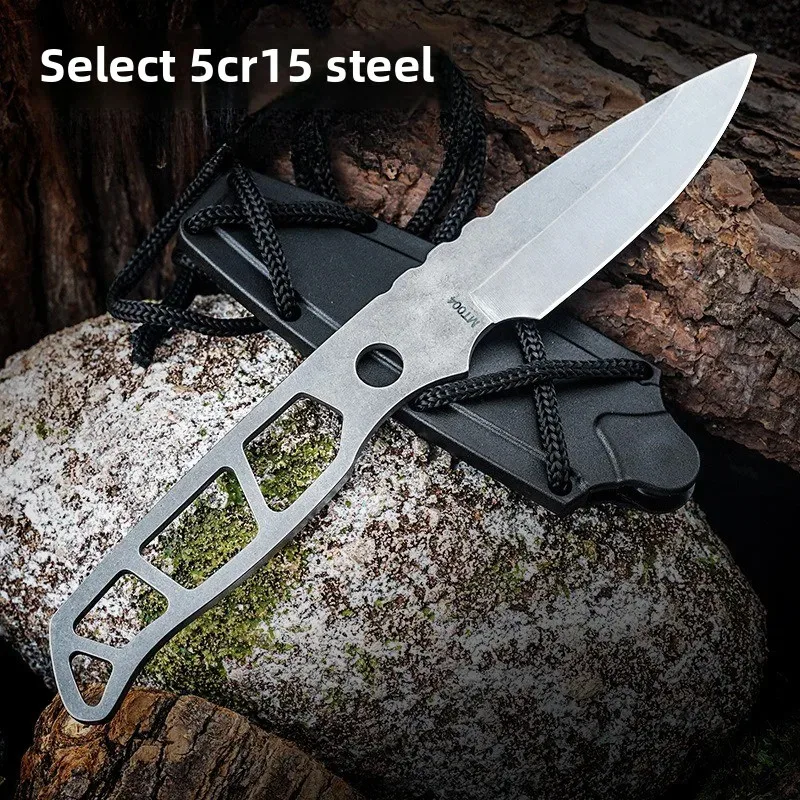 Cuchillos para exteriores, cuchillos de supervivencia de alta dureza para el campo, versión mejorada Guardian, herramienta EDC multifuncional para acampar