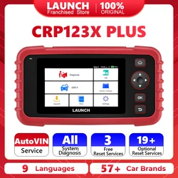 LAUNCH CRP123X Plus Auto Code Reader OBDII Scanner Diagnostic Tools All System Diagnosis Automotive DIY OBD2 Scanner