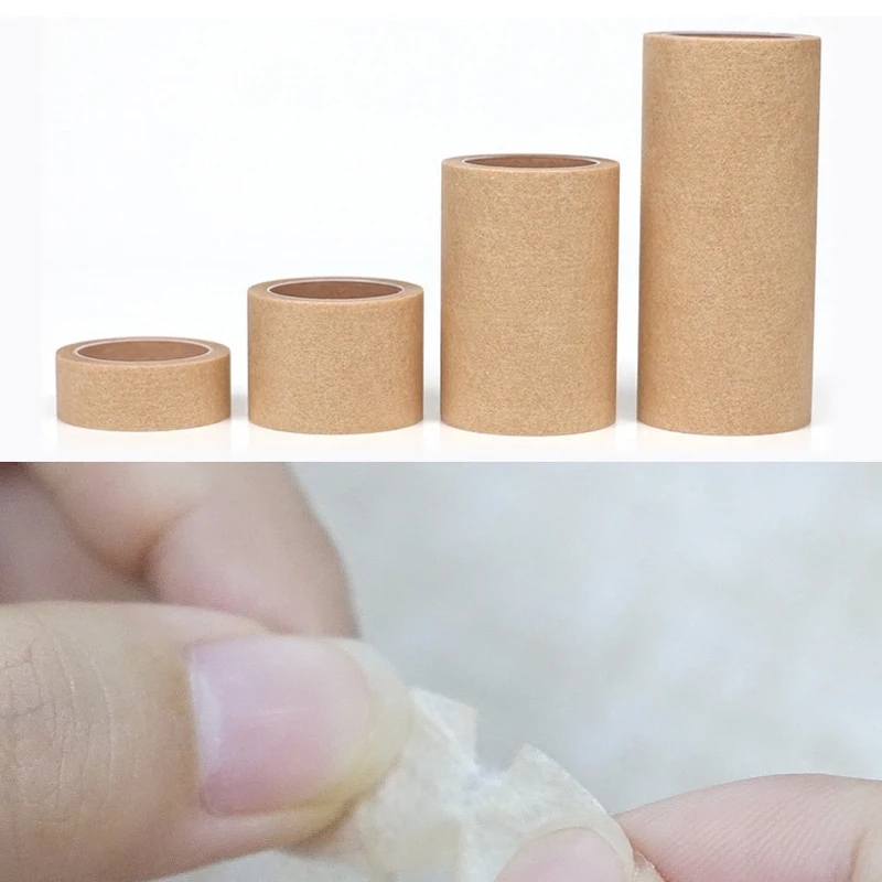 Skin-coloured medical non-woven tape paper eyelash extensions adhesive tape invisible sticker breathable