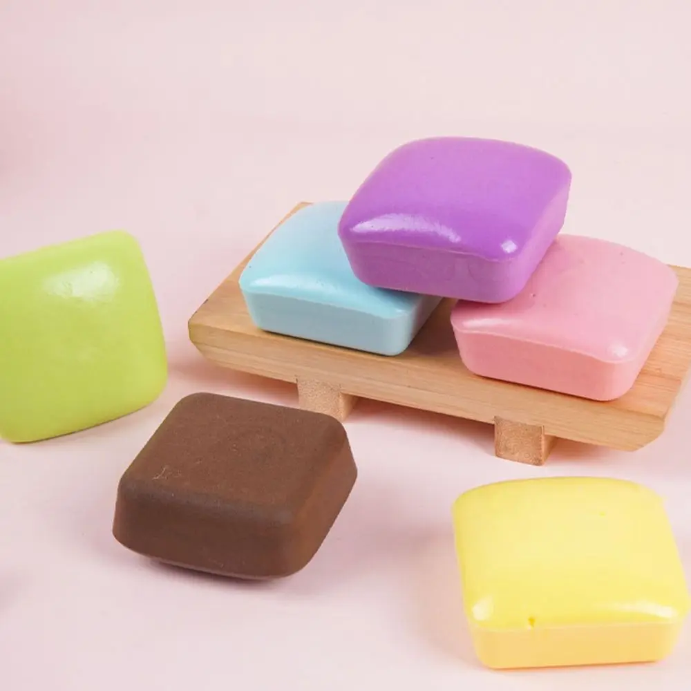 Square Simulation Bread Squeeze Toys Realistic Super Soft Toast Slow Rebound Toys Comfortable Anxiety Relief Bread Squishy Toy
