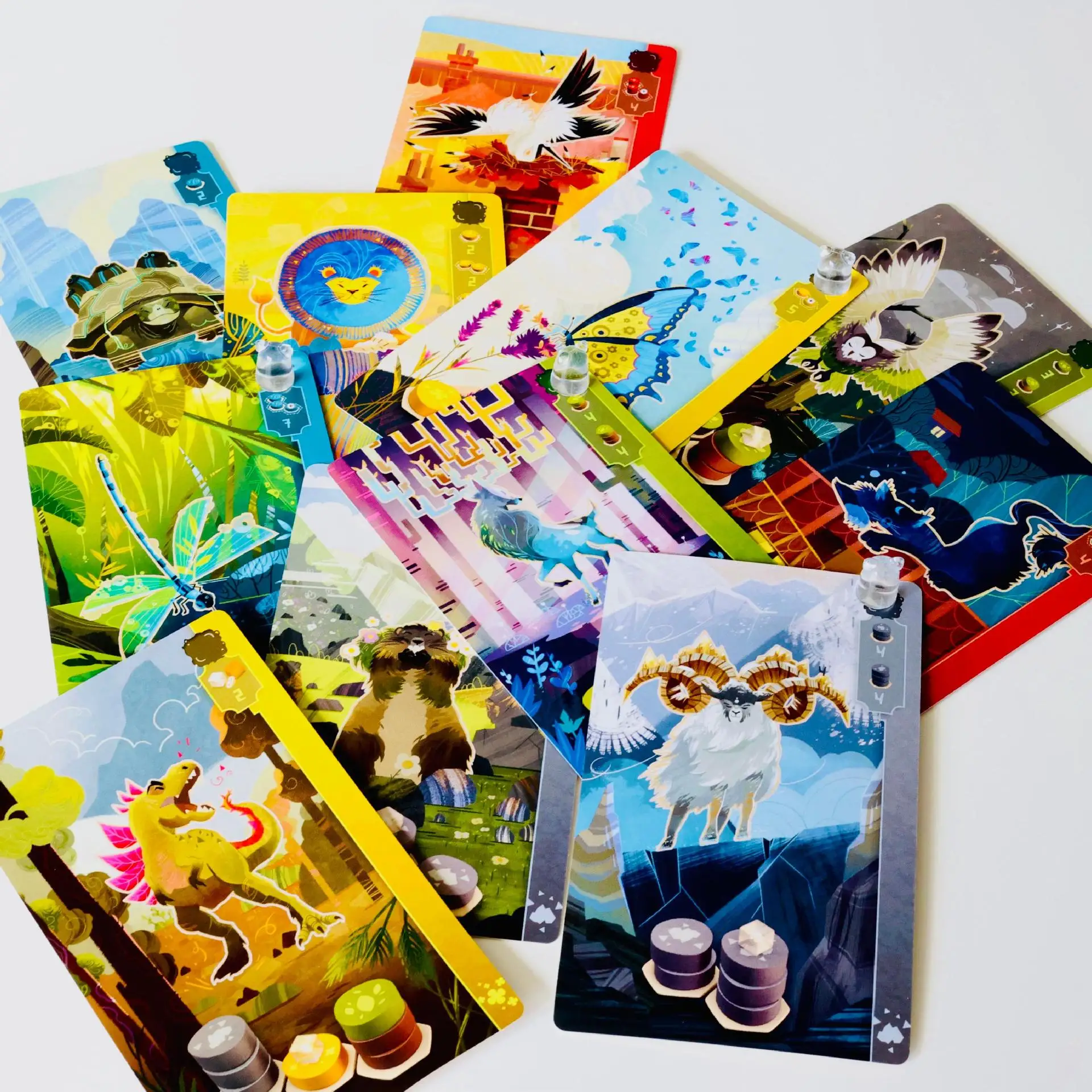 Harmonie - Giochi da tavolo - Creazione di paesaggi ed habitat per animali - Strategia e creatività - Per età superiore a 10 anni