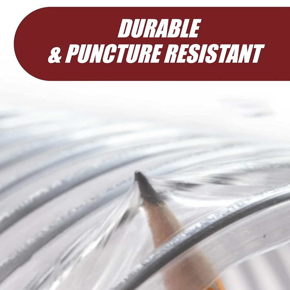 A013 2In OD 50mm Clear PVC Dust Collection Hose for Use with Dust Collectors with 2In Ports. Ideal for Shop Vacuums