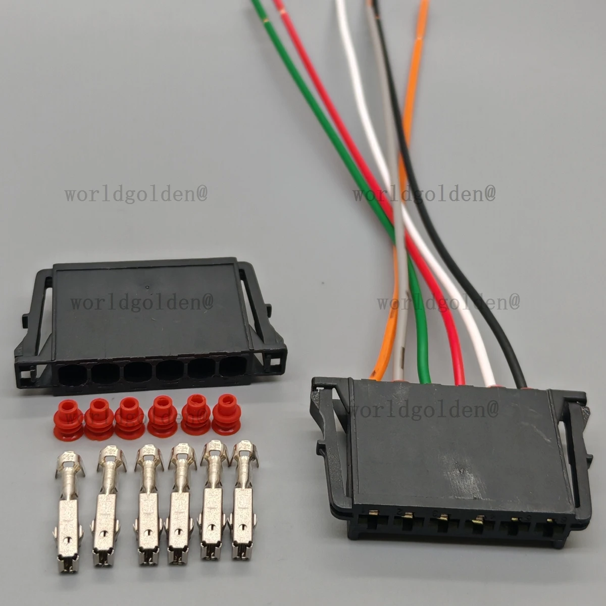 A2115450328 1-3555396-1 6Pin  Connector Kit for Universal Vehicles Interior Light Wire Assembly Installation car connector