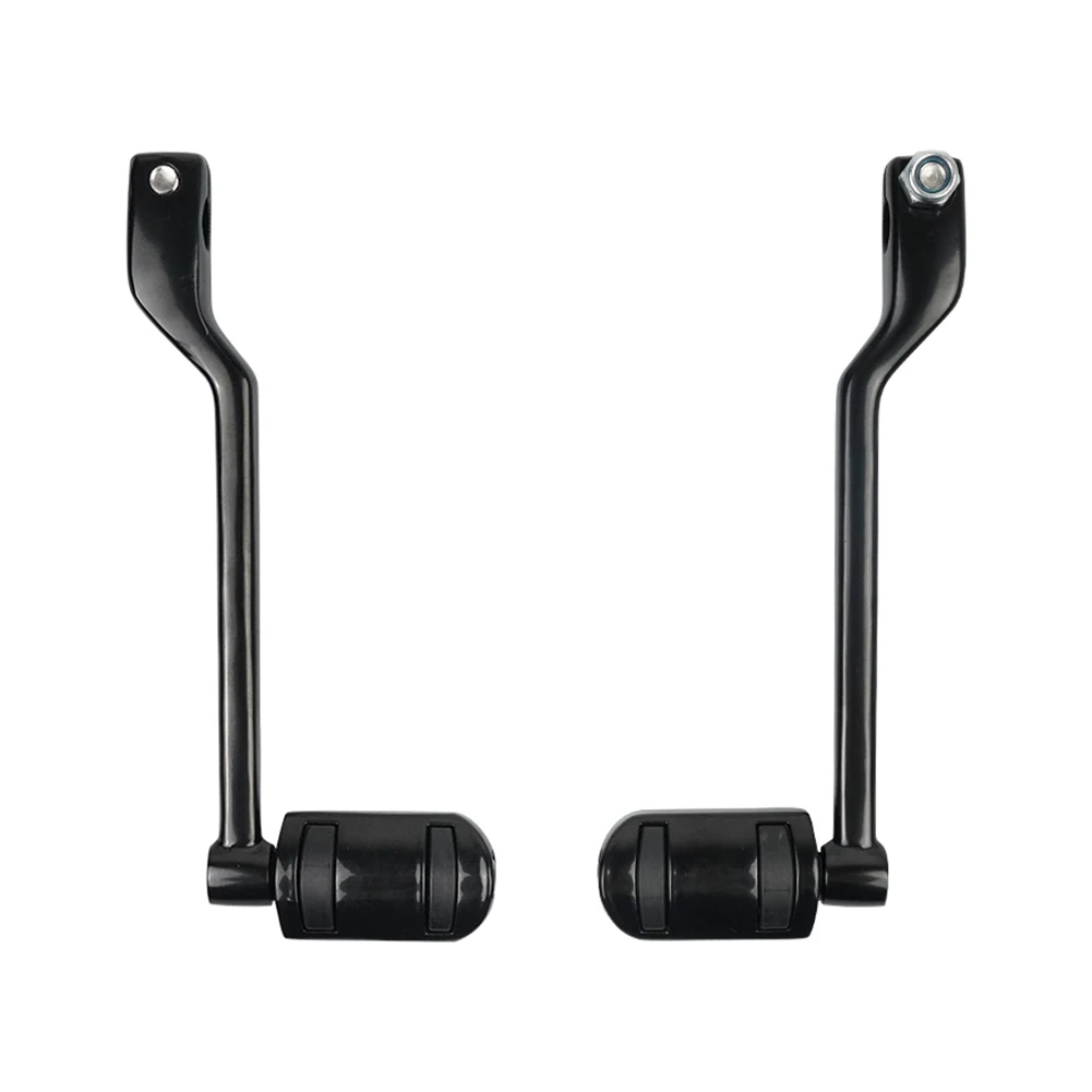 Front Rear Heel-To-Toe Shift Levers with Integrated Footpeg for Softail For FL 1986-2017 for touring 1988-2025