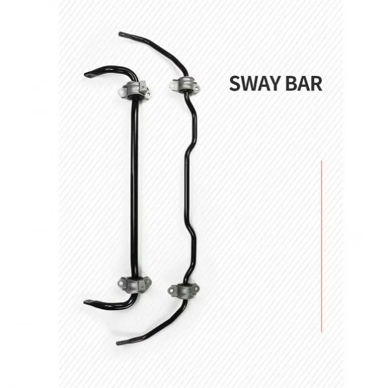 LVTU High Spring Steel Factory Price Anti-Roll-Kit Sway Bar for Model 3/Model Y Front & Rear Sway Bar