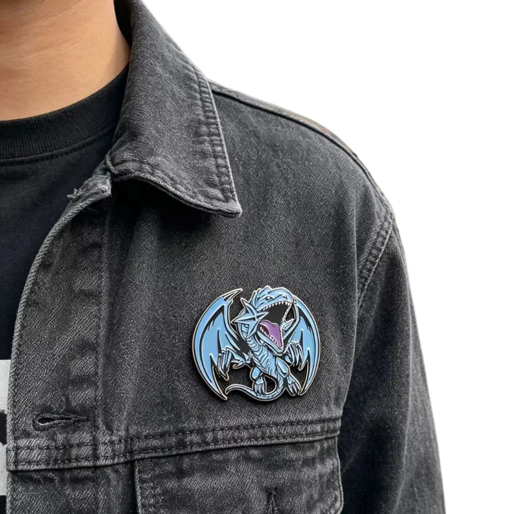 

1pcs Cartoon Manic Dragon Shape Design Badge Exquisite Punk Style High-end Medal Fashion Trend Clothes Bag Accessories Brooch