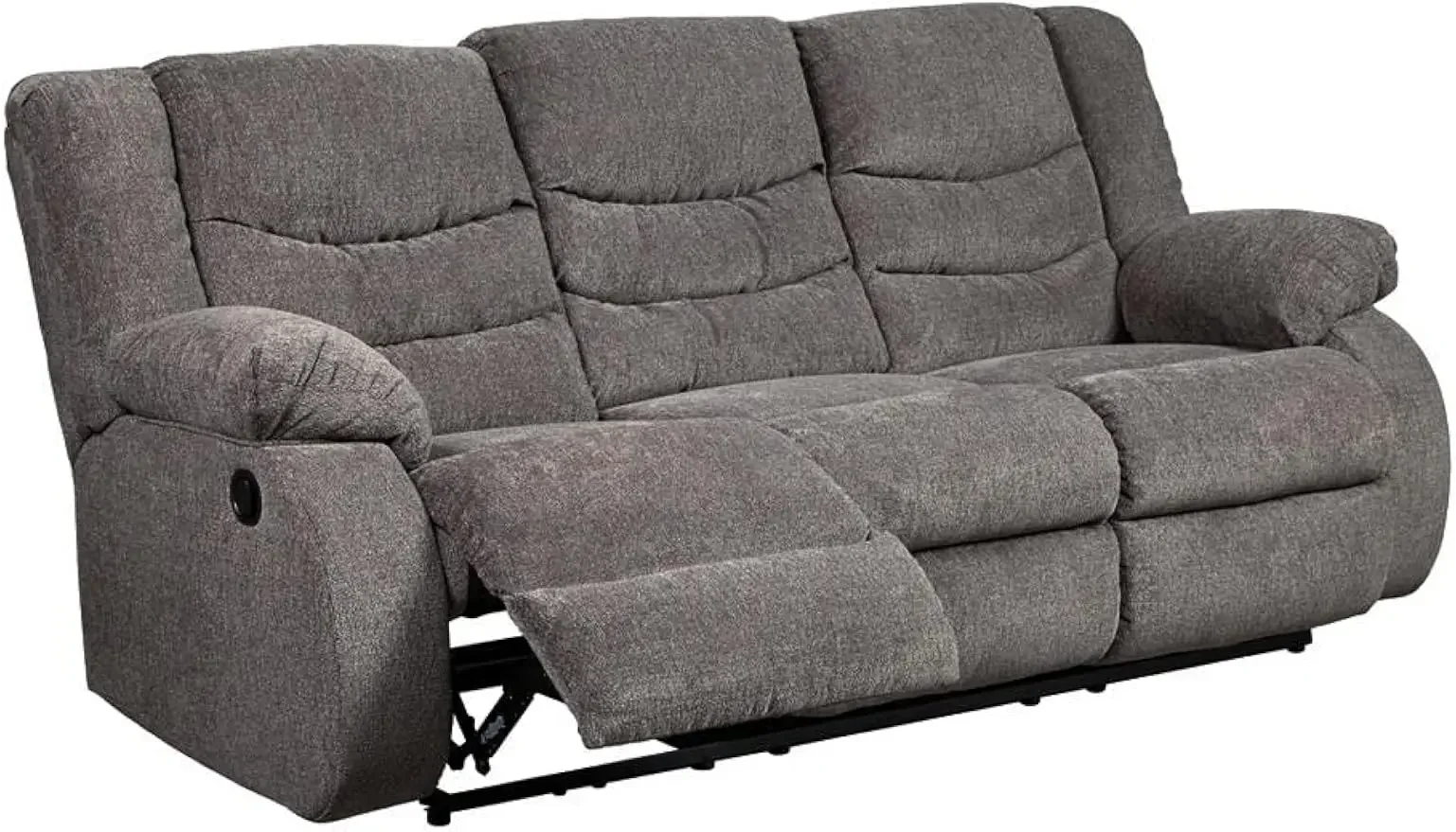 

Comfortable Fabric Manual High Back Loveseat Motion Recliner Sofa Set With Massage For Living Room