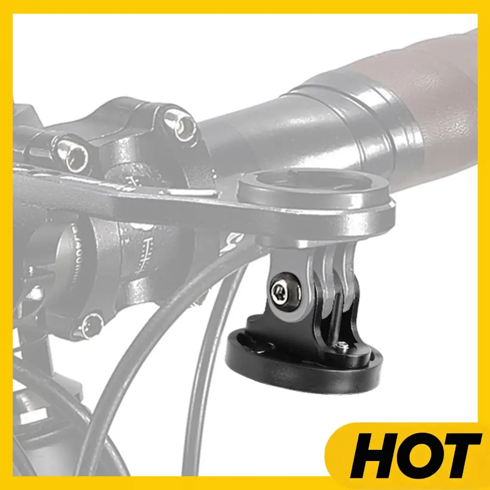 

Bike Camera Mount Holder Bracket Adapter Stable Computer Mount Aluminum Alloy Camera Headlight Adapter for Garmin Edge Interface