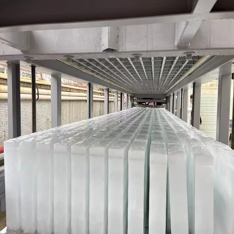 High Efficiency Customized Ice Block Making Machine Commercial Large Capacity for Seafood Preservation and Logistics