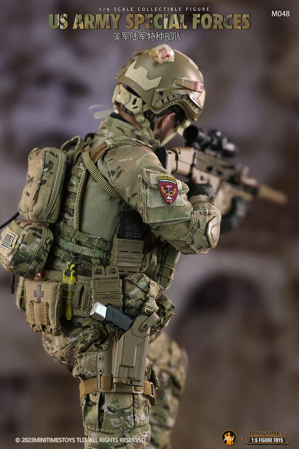 Minitimes Toys M048 1/6 Scale US Army Special Forces Male Military
