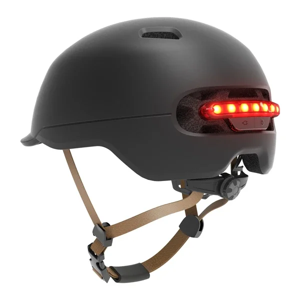 

Cycling Helmet with Light Sensing, GPS, Brake Lights, MP3 & 6H Battery