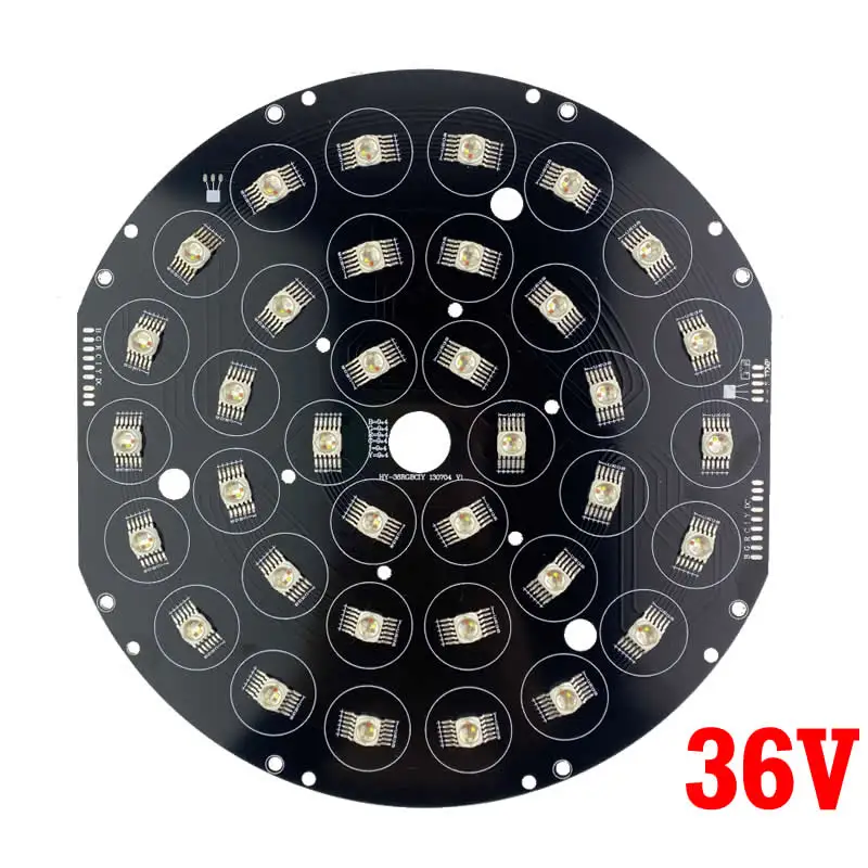 

36V 36X18W RGBWAUV 36X18W LED Moving Head Light LED Panel Light Source Spare Parts Replacement