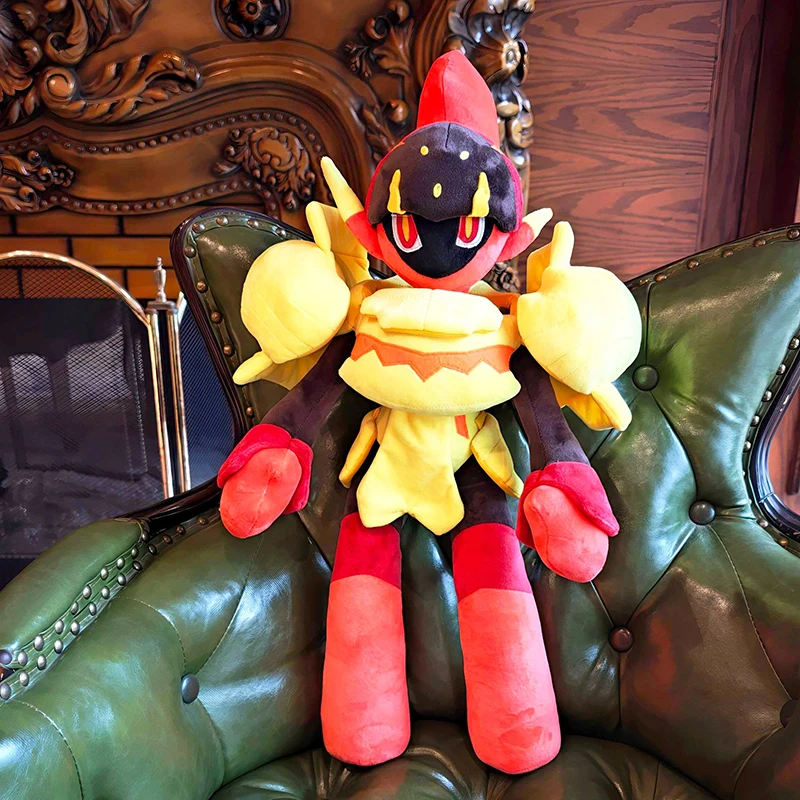 

Плюшевые игрушки Pokemon Armarouge Charcadet, плюшевые куклы Pokemon Anime 60 см, мягкие подушки Kawaii, мягкие игрушки, подарки на день рождения для детей