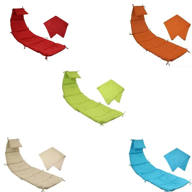 New Outdoor Hanging Basket Cushion Single Outdoor Waterproof Cushion Moon Curved Swing Cushion Thickened 2026