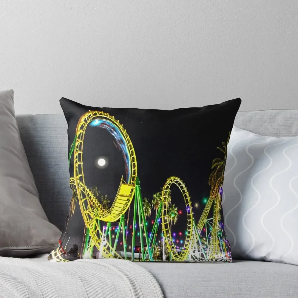 roller coaster Throw Pillow pillows decor home Ornamental Pillow Pillow