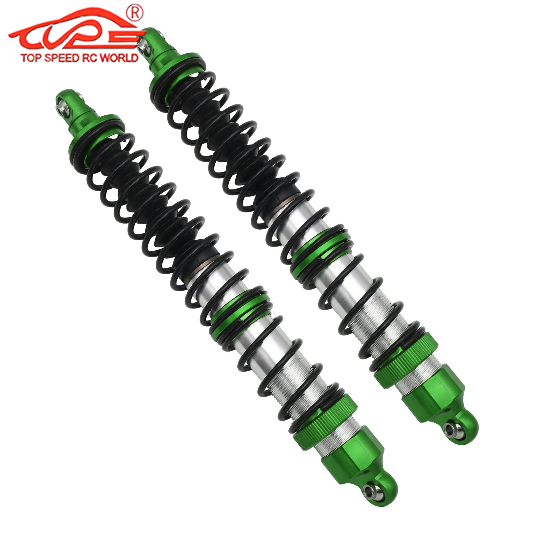 RCアップグレードCNCメタル6mmフロントまたはリアショックアブソーバー、または1/5 HPI Rofun Rovan Kingmotor Baja 5B 5T 5SC SSバギートラック用パーツ