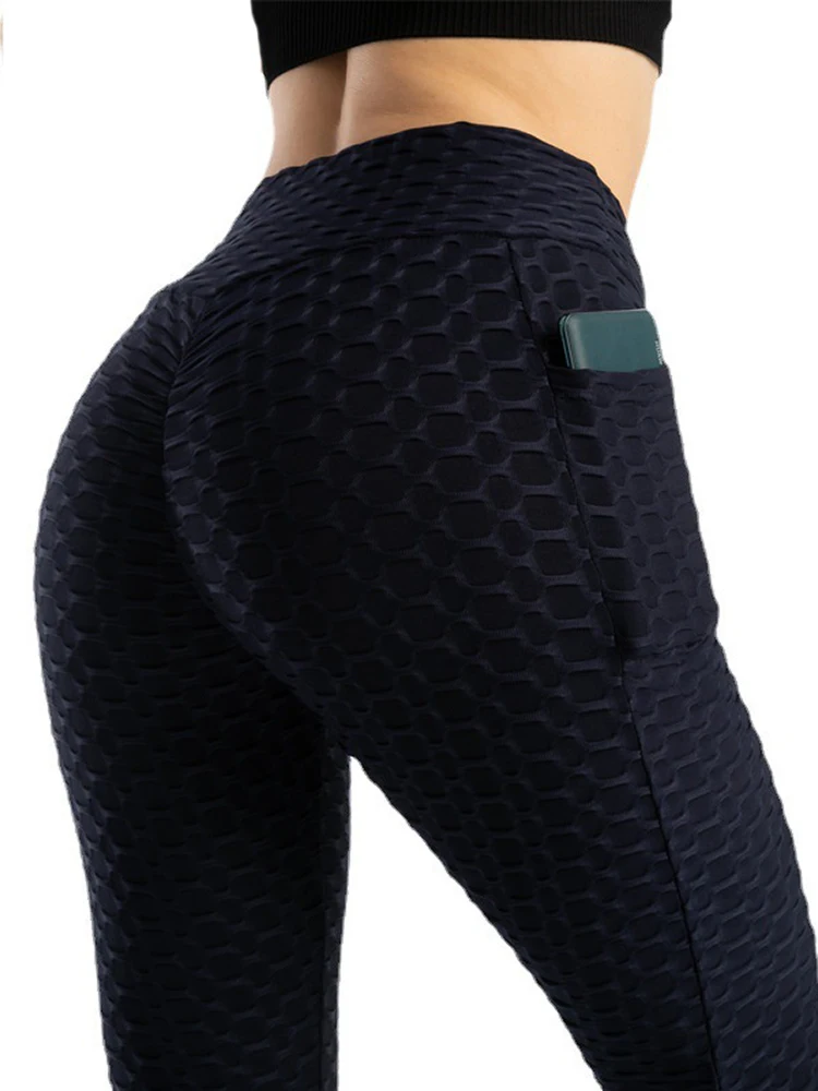 Leggings da Yoga donna Fitness pantaloni attillati da corsa Push Up vita alta traspirante abbigliamento da palestra femminile abbigliamento sportivo esercizio elastico