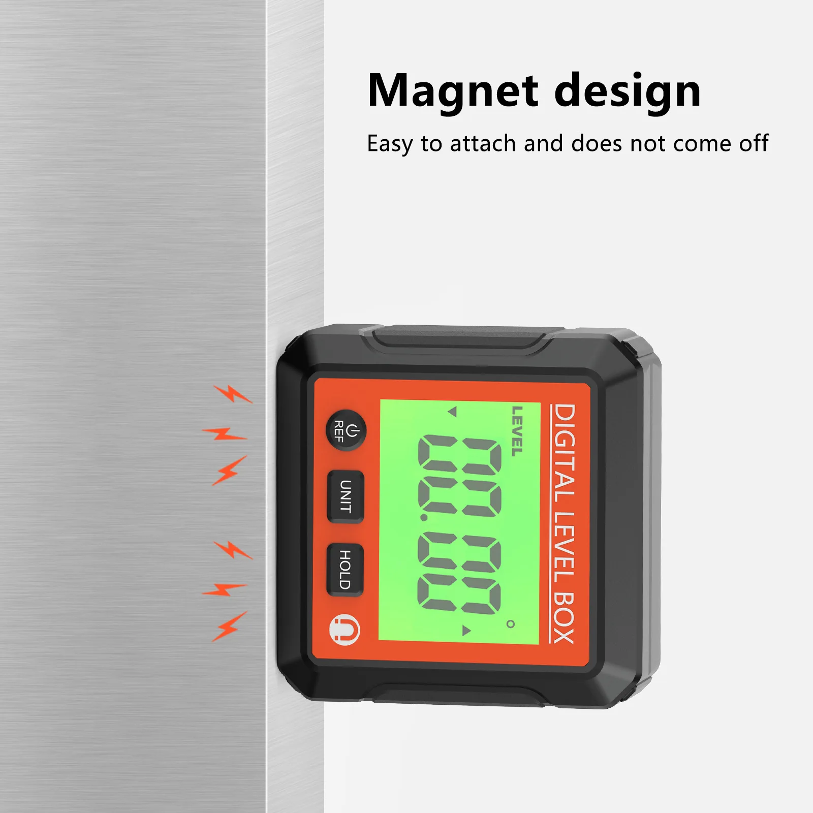 Inclinometer Horizontal Protractor Measurement Inclination Woodworking Doors and Windows Angle Magnet 90 Degree Gauge