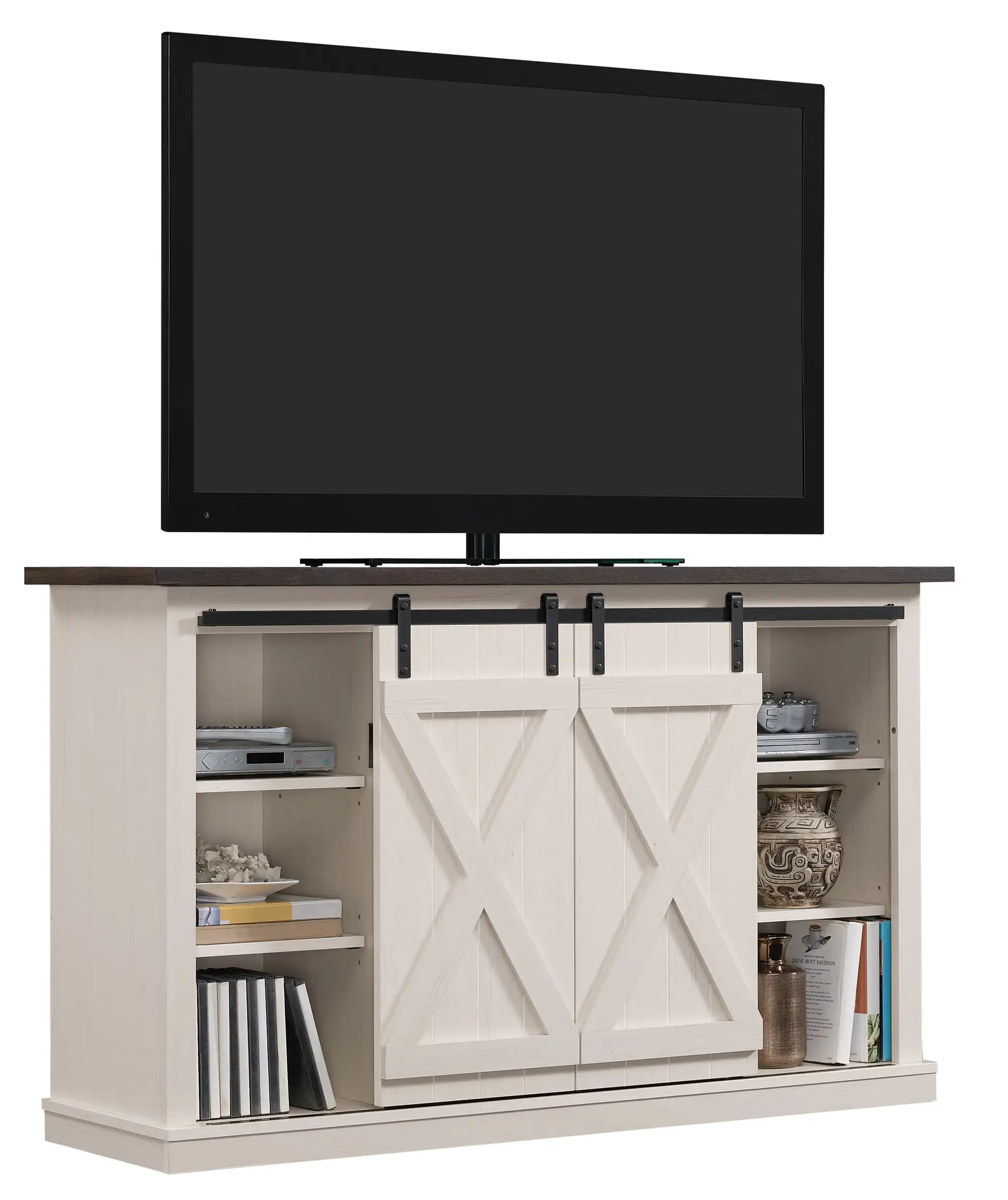 Barn Door TV Stand for TVs Up To 60