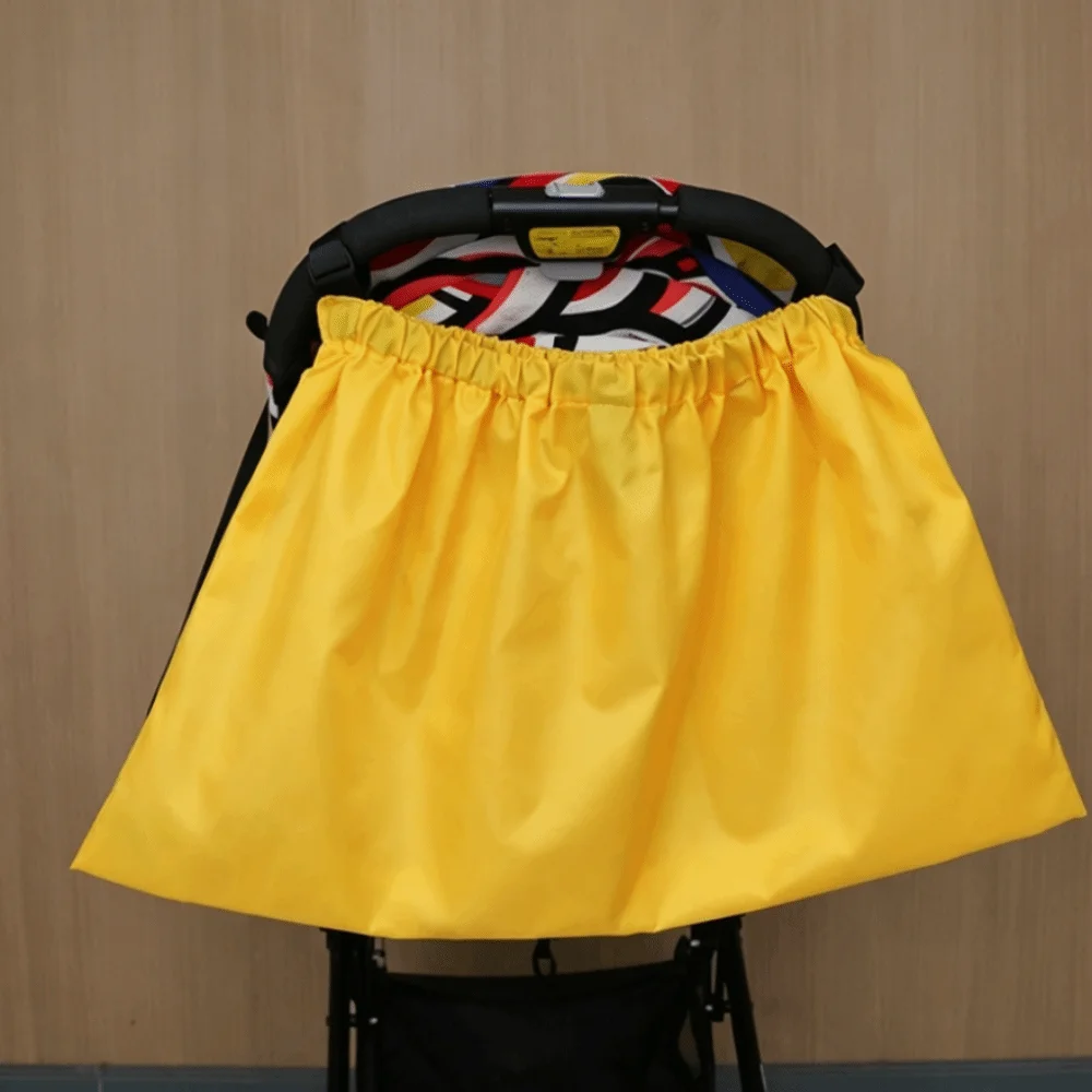 Oxford Fabric Stroller Hanging Bag Large Capacity Multifunctional Stroller Storage Organizer Universal Portable