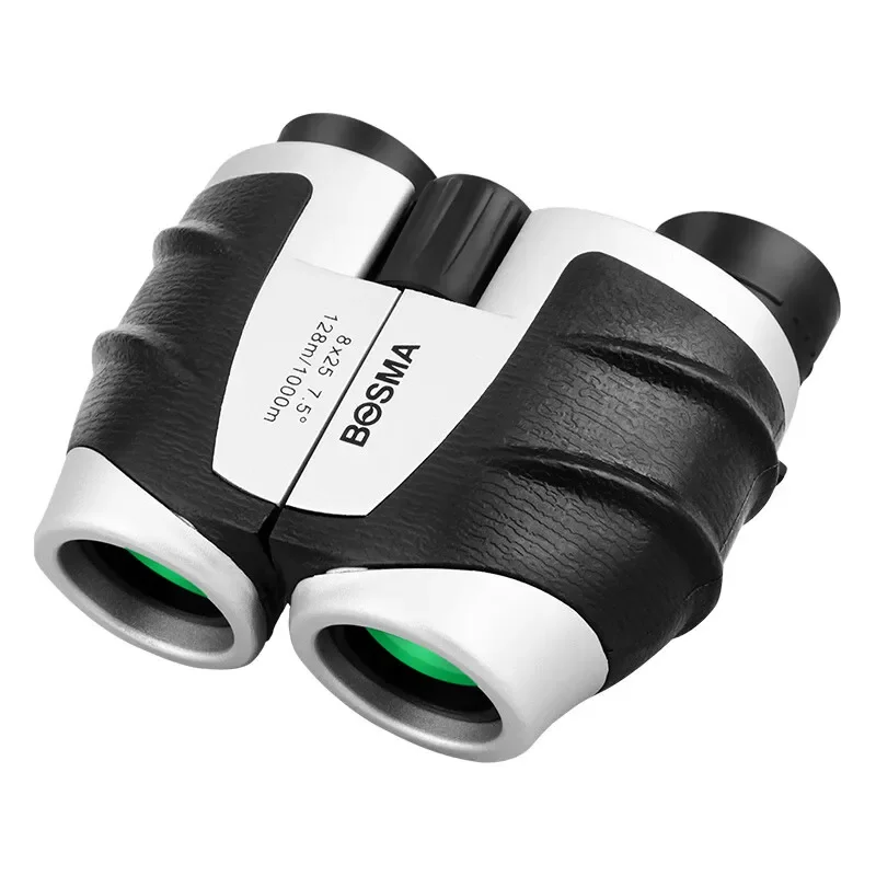 

Professional Binoculars 8x25 BAK4 Prism High Powered Binocular Portable Hunting Telescope Pocket Scope for Sports Living