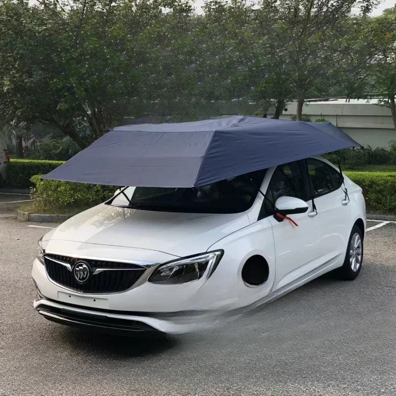 Automotive car clothing, automatic car cover, sun protection and thermal insulation, universal for automotive sunshade umbrellas