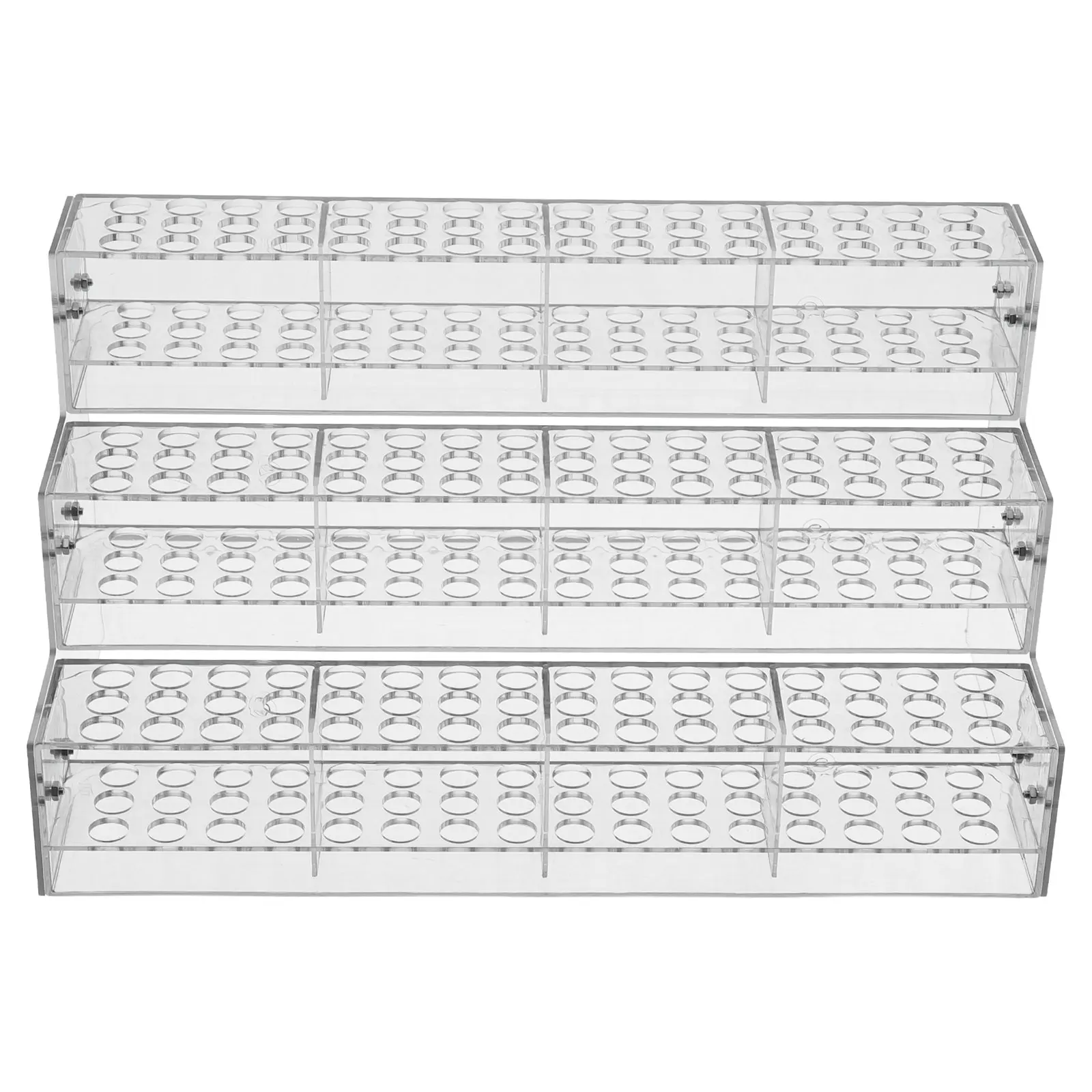 clear-acrylic-pen-holder-144-slot-tiered-desktop-organizer-pen-display-stand-makeup-brush-rack-transparent-pencil-holder