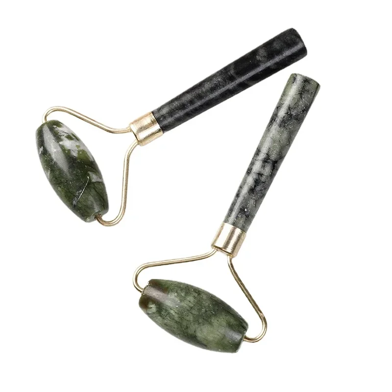 Natural Face Jade Roller Gua Sha Scraper Facial Skin Care Guasha Stone Massager for Face Neck Skin Lifting Wrinkle Remover Care