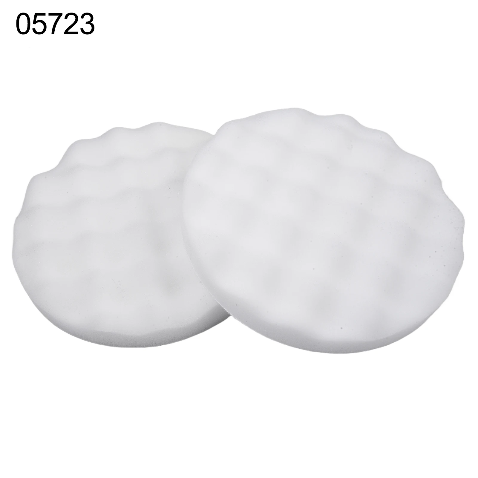 

Foam Polishing Pad 2PCS 05725 Round Foam Polishing Pad 8Inch Buffing Waxing Sponge Wool Wheel For Car Polisher Compound