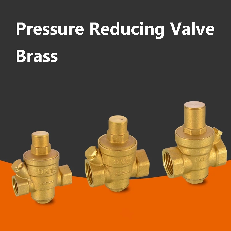 

Латунный редукционный клапан для манометра, регулятора давления воды, бытовые клапаны регулирования давления