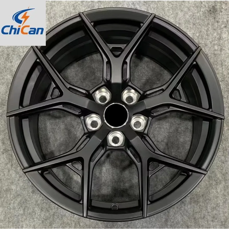 

[2026] Chican Custom Forged High Performance Racing Car Wheels 5*112 5*120 Matte Black Gloss Black Bronze Rims for bmw for benz