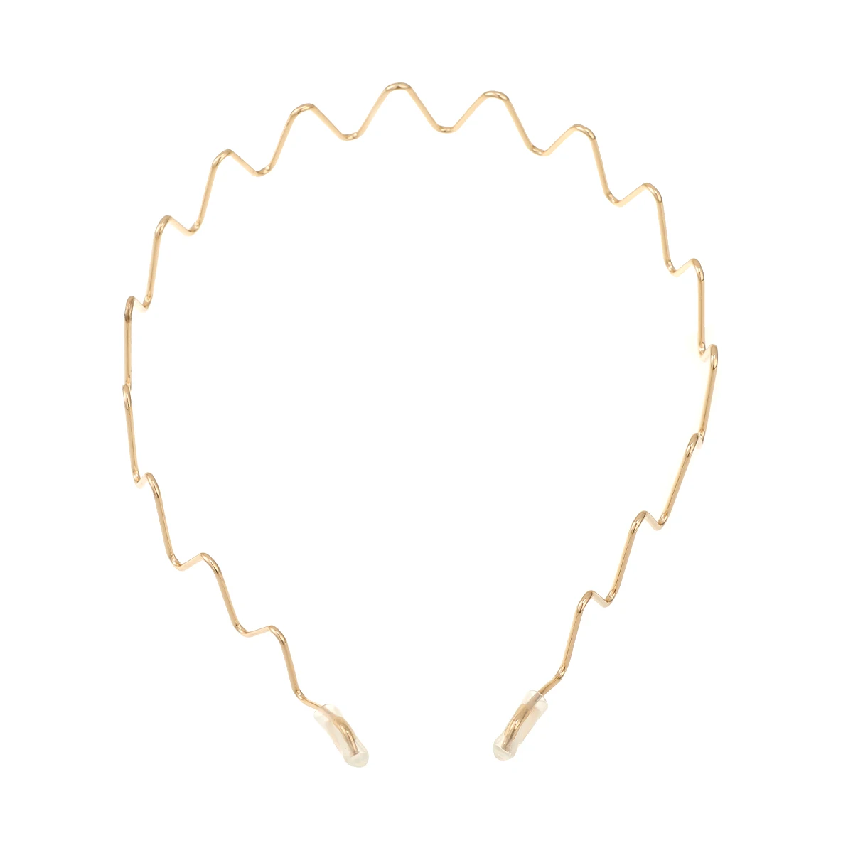 New Fashion Simple Curve Metal Hairband For Women Hair Accessories Headband Girls Headwear image 2