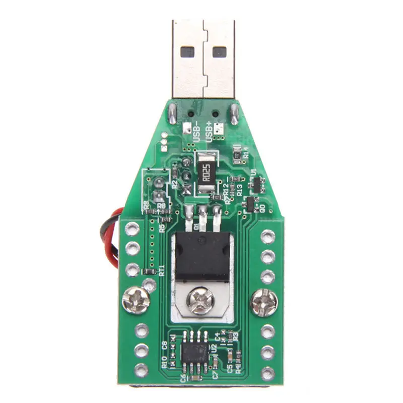 15W DC 3,7-13V Elektronischer Testwiderstand USB-Entladekapazität Batterietester mit Lüfter, einstellbarem Strommodul und Werkzeugen – Detail 9