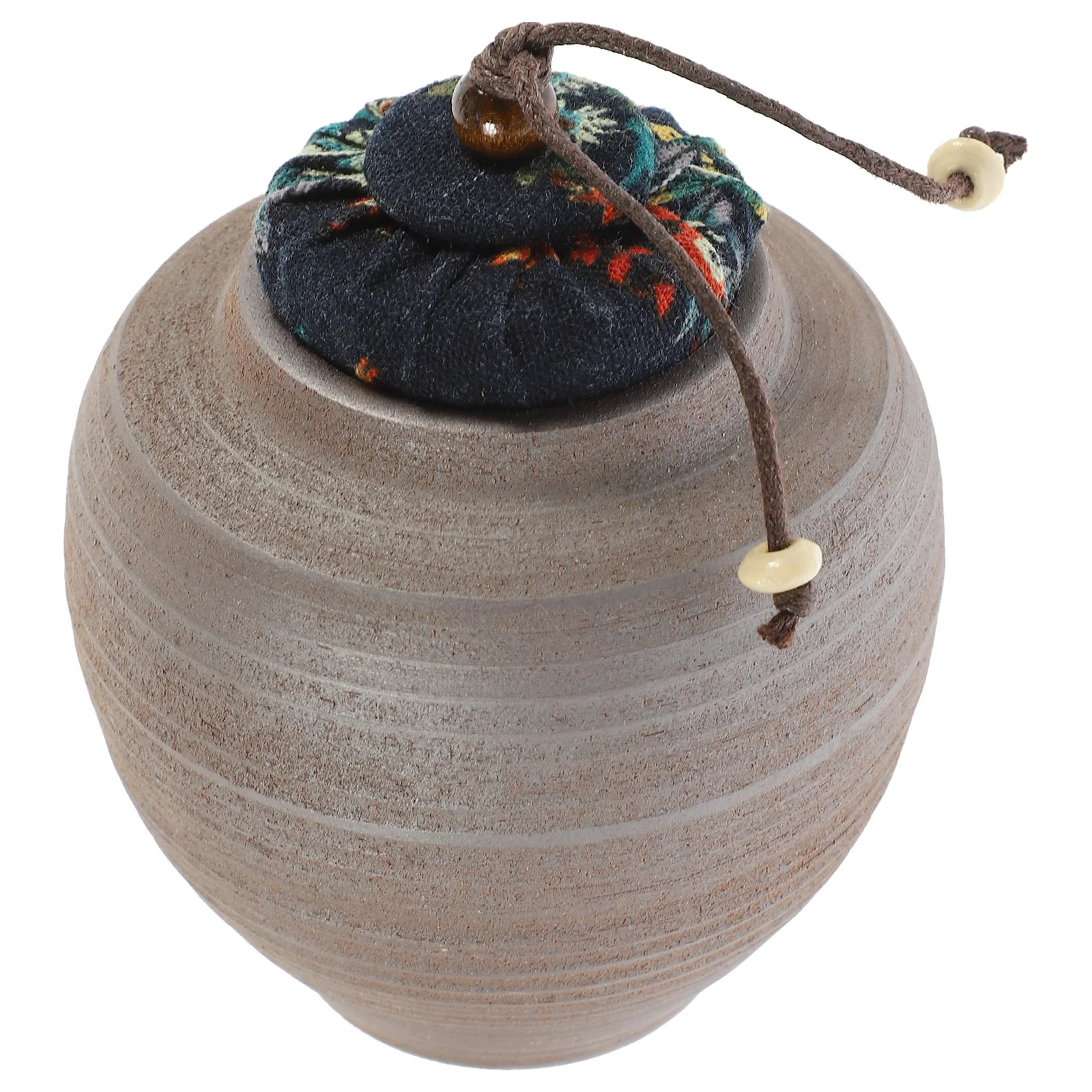 

Ceramic Tea Canister Mini Small Vintage Sealed Storage Jar Loose Tea Container Multi-Function Household Canister