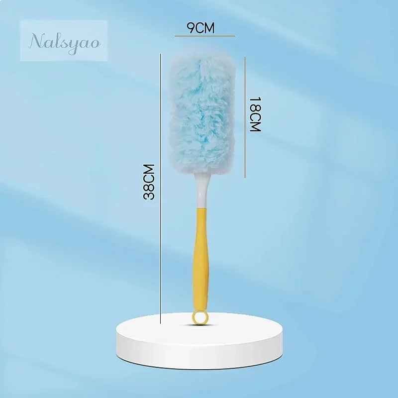 Double Sided 180° Electrostatic Dust Duster for Large Area Cleaning, Dust & Spider Web Remover, Disposable Collector