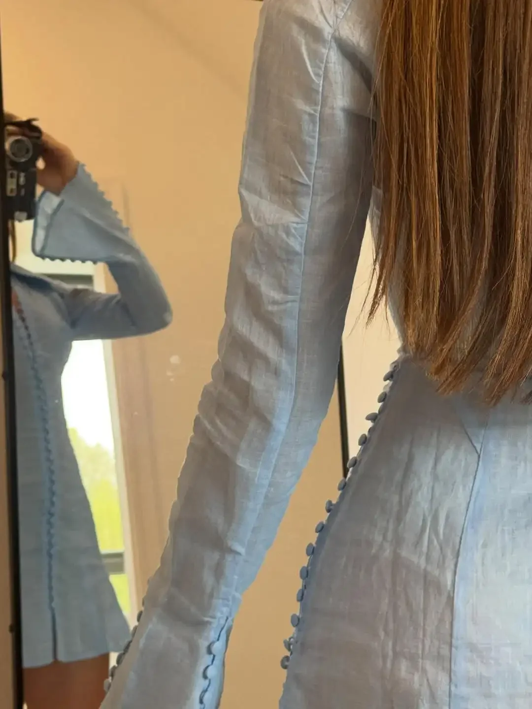 Fashion Solid Slim Mini Dress Women Elegant Lapel Flare Long Sleeve Corset A-line Shirtdress Summer Female Daily Street Skirt