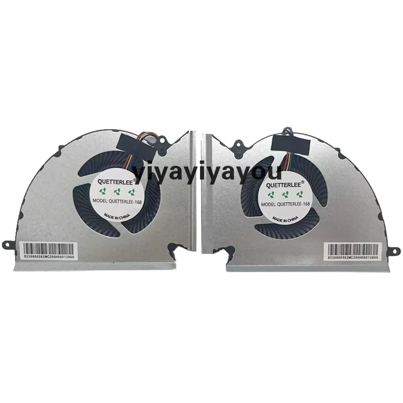 PABD1A010SHL Laptop CPU GPU Cooling Fan For MSI GP76 Leopard GE76 Raider Notebook PC Fans Cooler Radiator PABD1A010SHR N451 N452