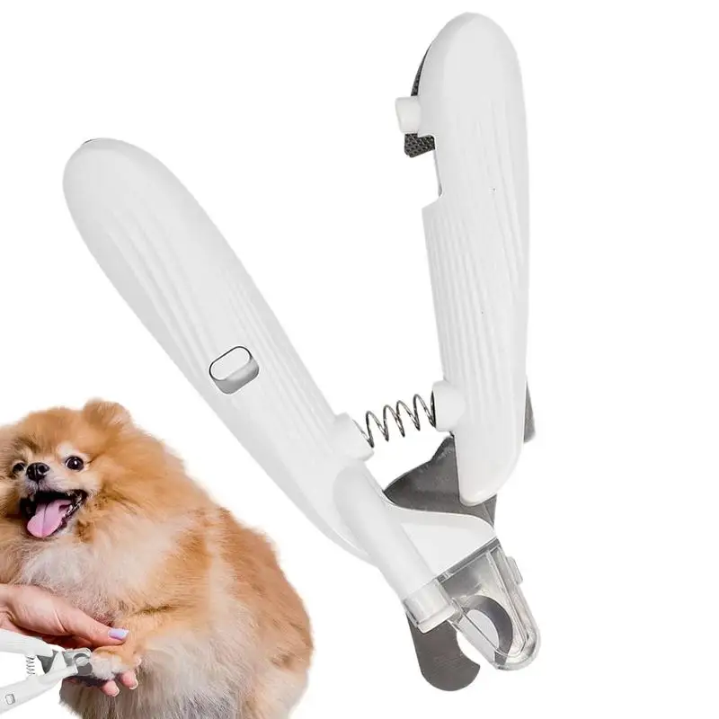 

Cat Claw Clippers Kitten Nail Clipper Claw Trimmer Professional Trimming Tool Scissors With LED Lights Pet Supplies For Dog