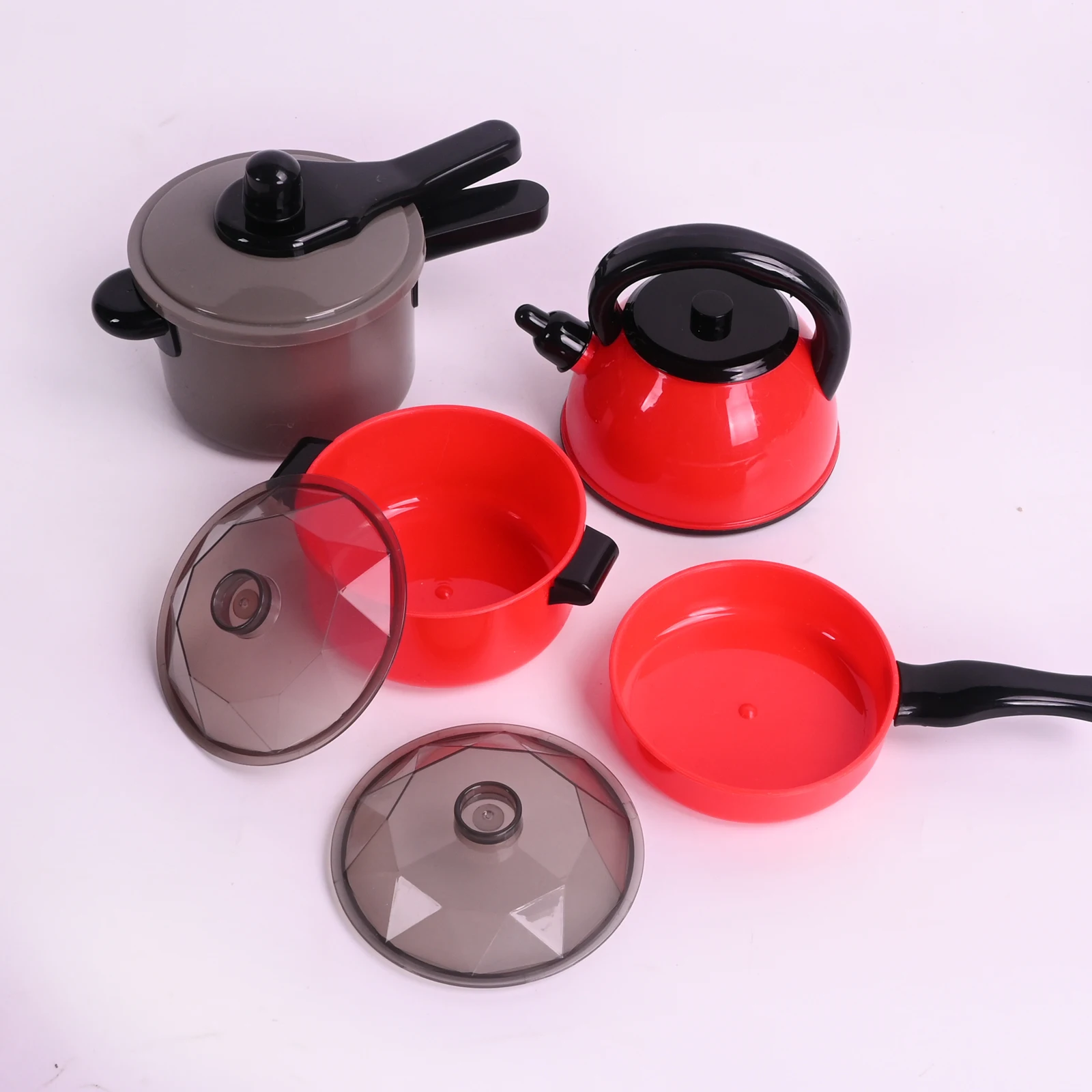 Simulatie keukengerei voor kinderen, schattig babykukenspeelgoed, complete kookset, verjaardagscadeaus voor mannen en vrouwen