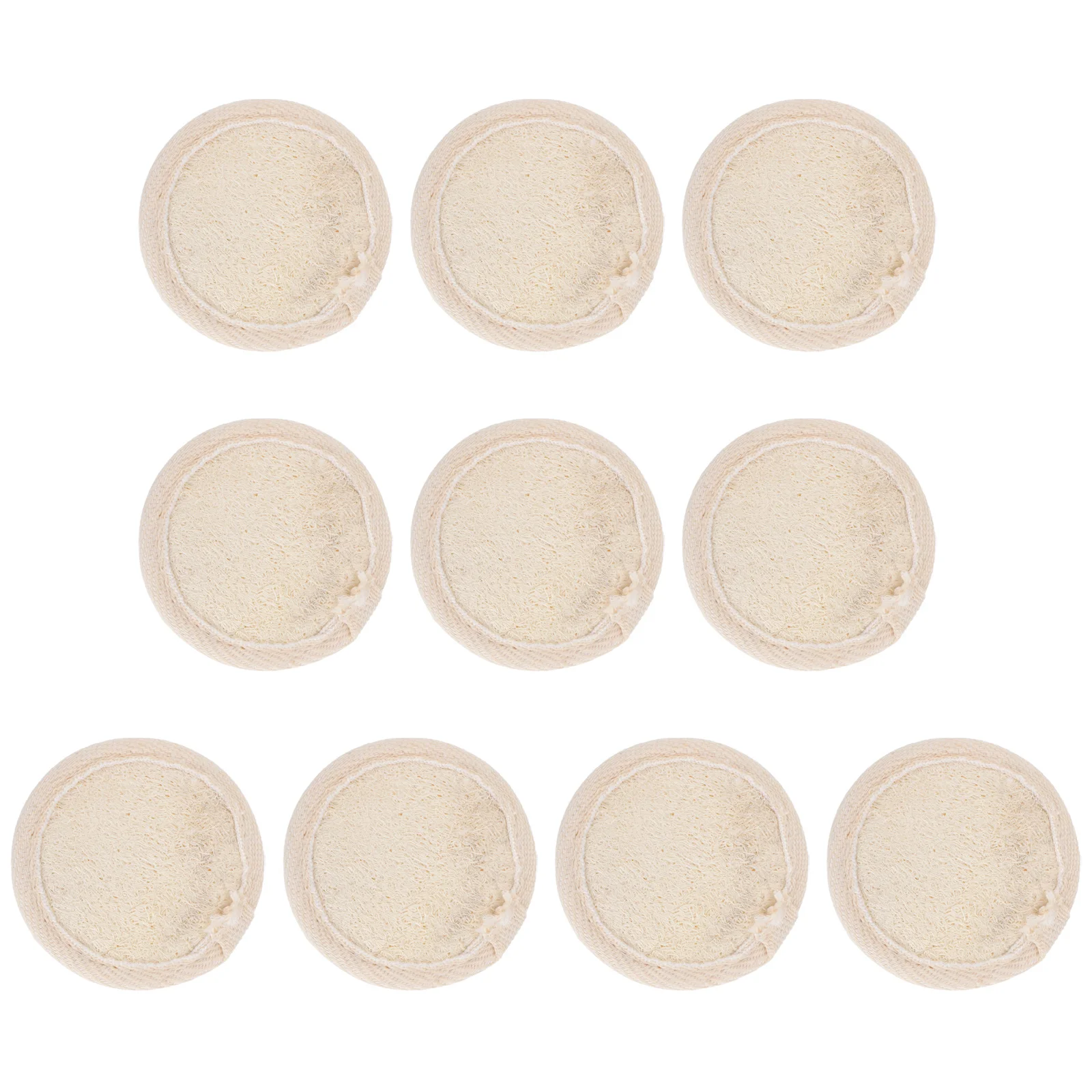 

1 Set Makeup Remover Premium Loofah Facial Cleansing Pads Reusable Exfoliating Sponges For All Skin Types Soft Durable