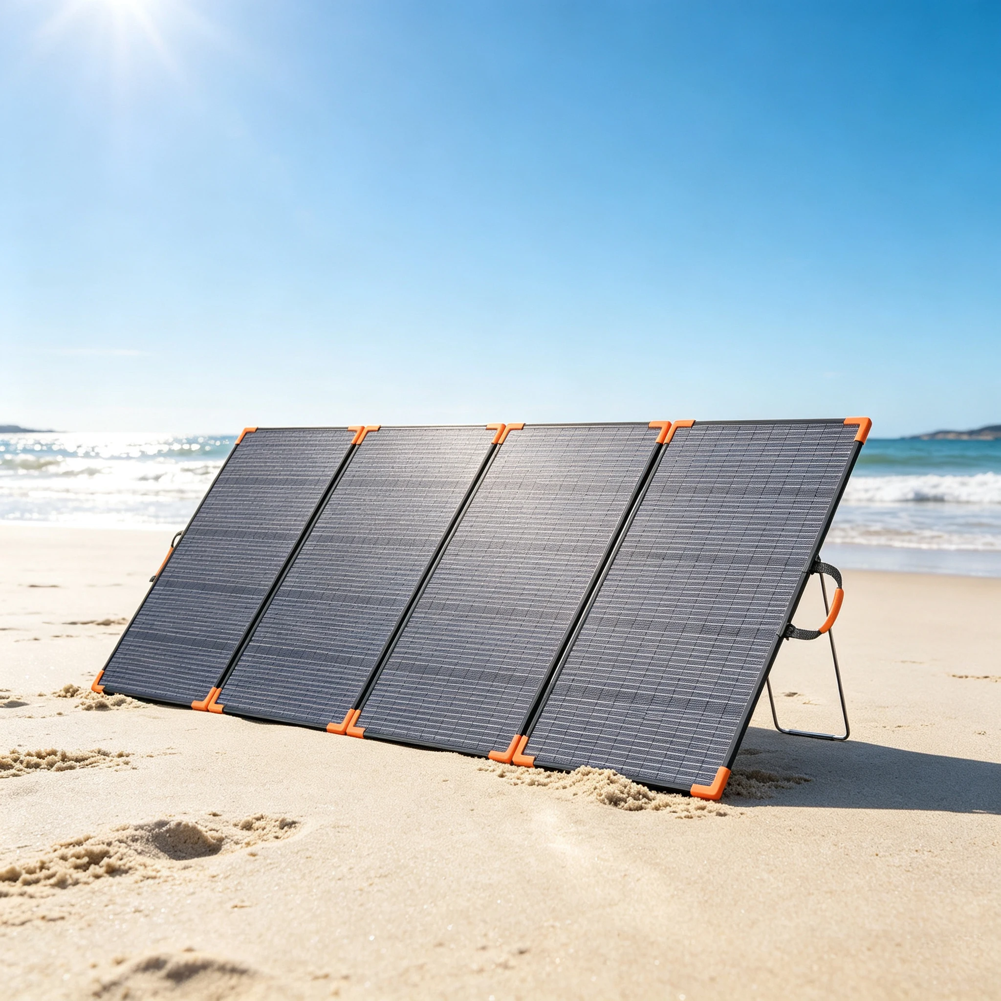 Rv Solar Kit 400W - MHPOWOS 400W Panel Surya Portabel Bifacial,