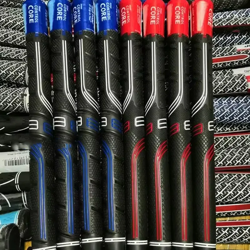 13pcs Wood Golf Club Grip Set Golf Grip 10pcs Blue Red Rubber Standard/Midsize/JUMBO Iron/Fairway Golf Putter Grip