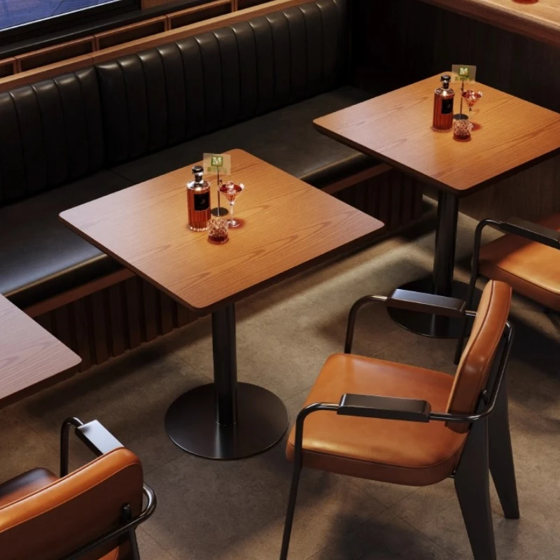 

m Retro Living Room Tables Bedroom Commercial Balcony Bar Tables Leisure Metal Furniture m