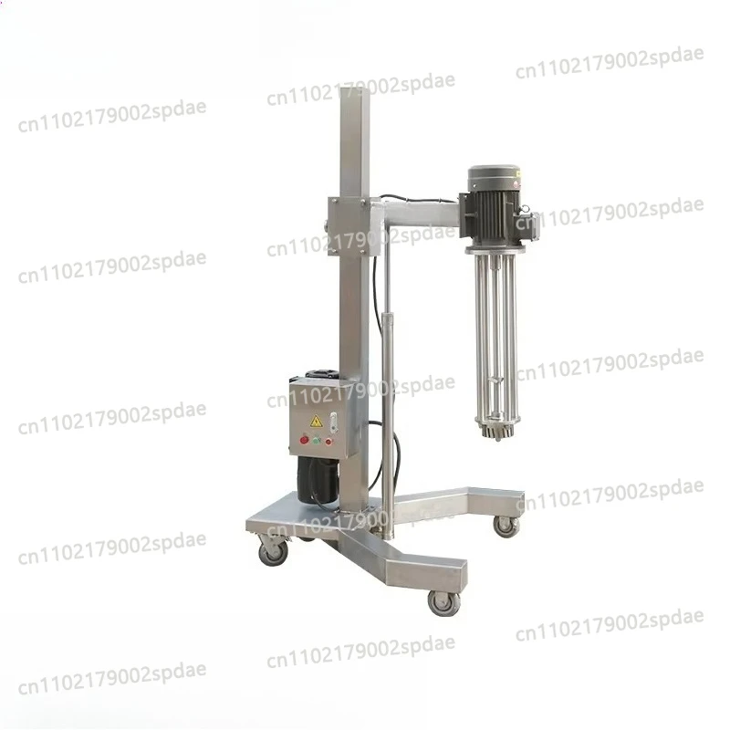 Cosmetic cream lift-type high shear mixer, shampoo mixer, dry shampoo forming machine