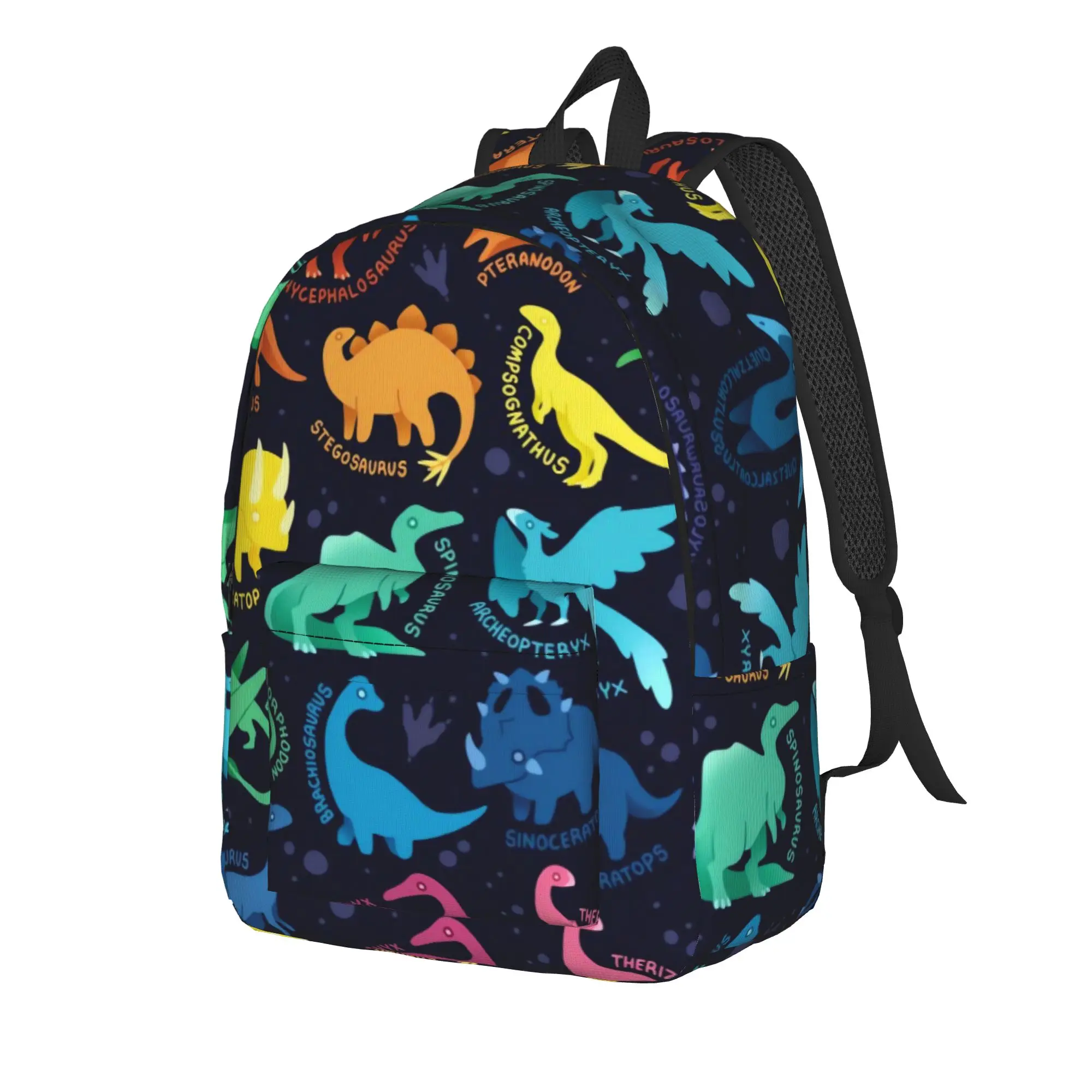 Popular Cartoon Dinosaur Backpack  Streetwear Backpacks Youth Workout Big High School Bags Designer Rucksack