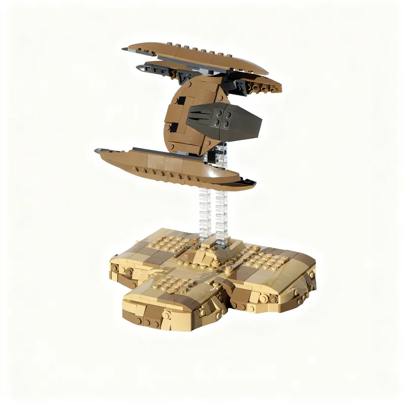 ตัวต่อ MOC 300 ชิ้น ดาร์ธ มอล ซิธ อินฟลิตรेटर โมเดลการต่อสู้ทางอวกาศ ของเล่นตัวต่อสถาปัตยกรรม ของขวัญคริสต์มาส