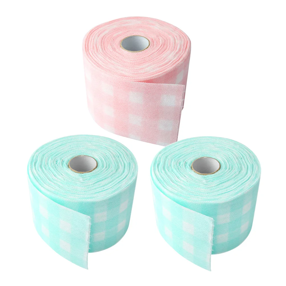 3 ロール マニキュアリムーバータオル プレミアム不織布 ソフトで強力な吸収性 使い捨て オープントップデザイン 簡単に使用できます