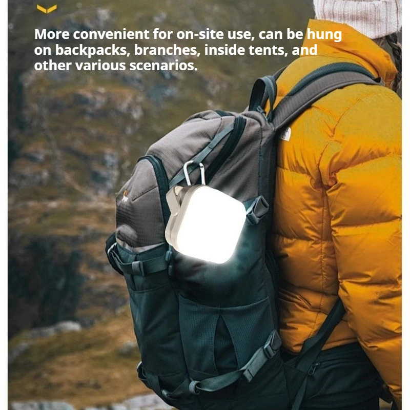 Rechargeable Camping Lantern Waterproof multi-functional Flashlight Lamp Fixture Tent Fishing Portable Emergency Lighting