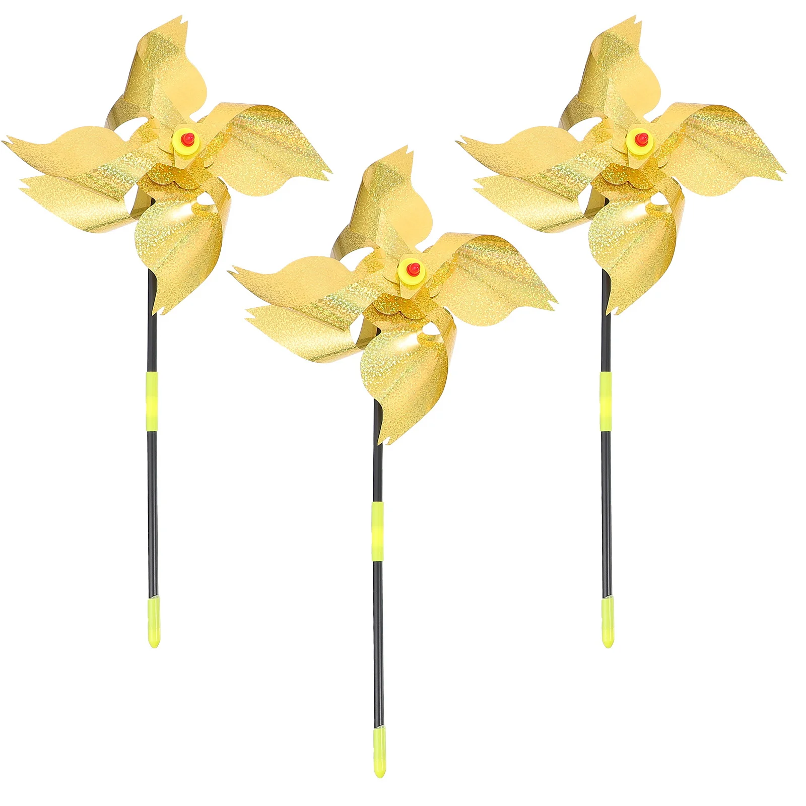 

3Pcs Bird Repelling Pinwheel Outdoor Reflective Windmill Garden Balcony Decoration Tool Windmill Bird Pinwheel