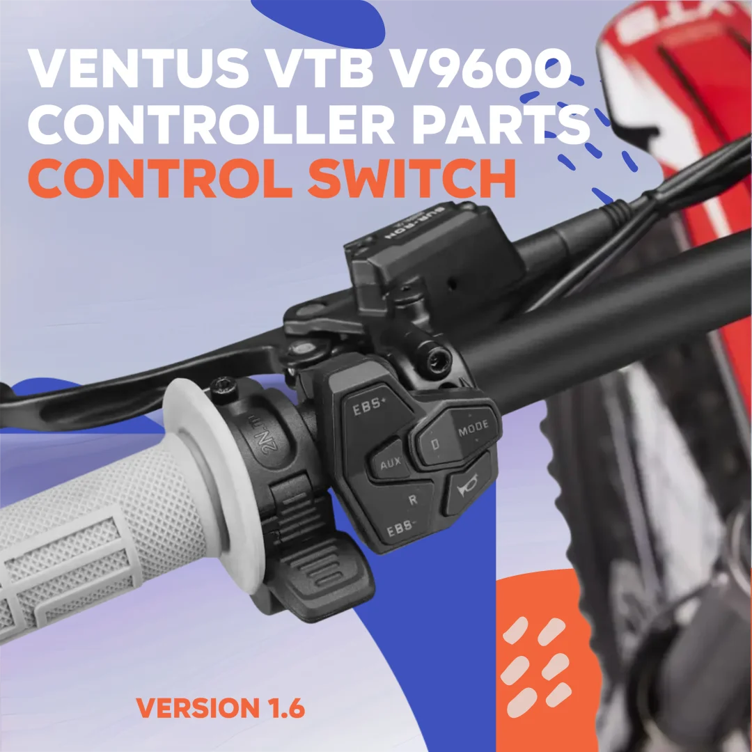 

Детали контроллера Ventus VTB V9600 для версии 1.6: переключатель управления, пятизвездочный шелковый экран DK702,
